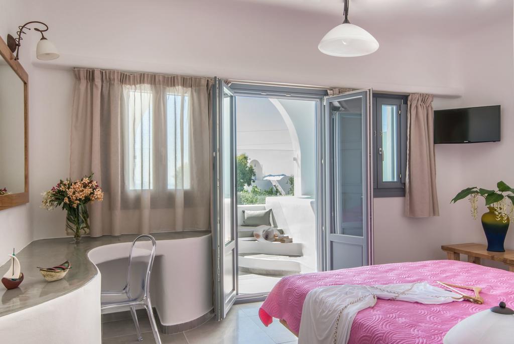 Aspronisi Luxury Villa With Caldera View Megalochori  Cameră foto
