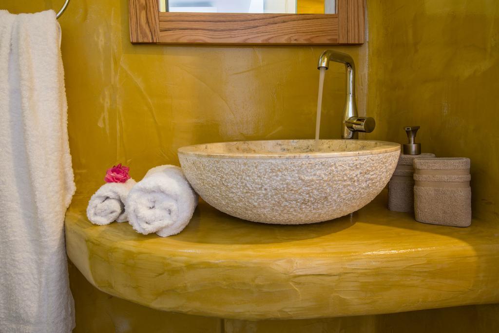 Aspronisi Luxury Villa With Caldera View Megalochori  Cameră foto