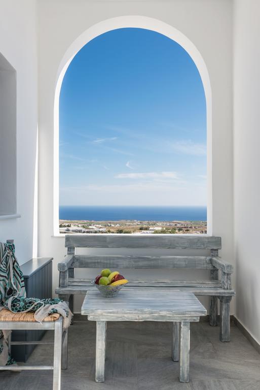 Aspronisi Luxury Villa With Caldera View Megalochori  Cameră foto